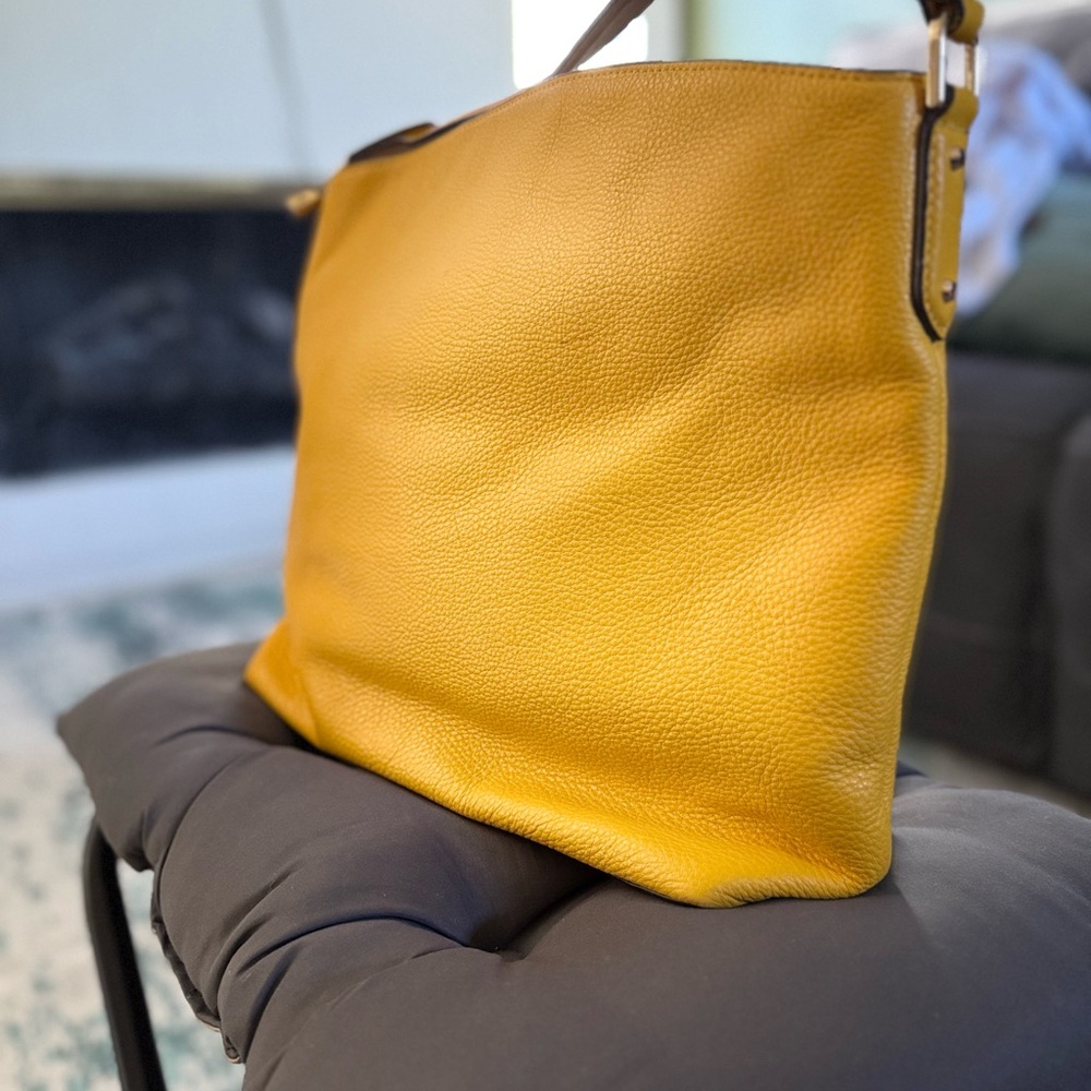 Michael Kors Yellow Shoulder Bag